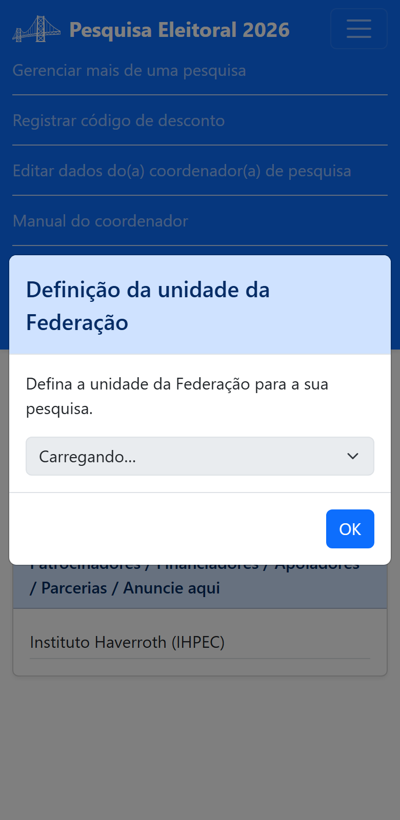 Definição da Unidade da Federação